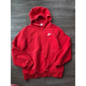 Nike boys hooded sweater size large